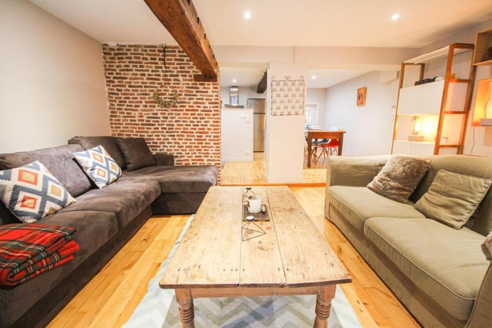 Duplex In The Heart Of Old Lille Terrace + Parking 아파트 외부 사진