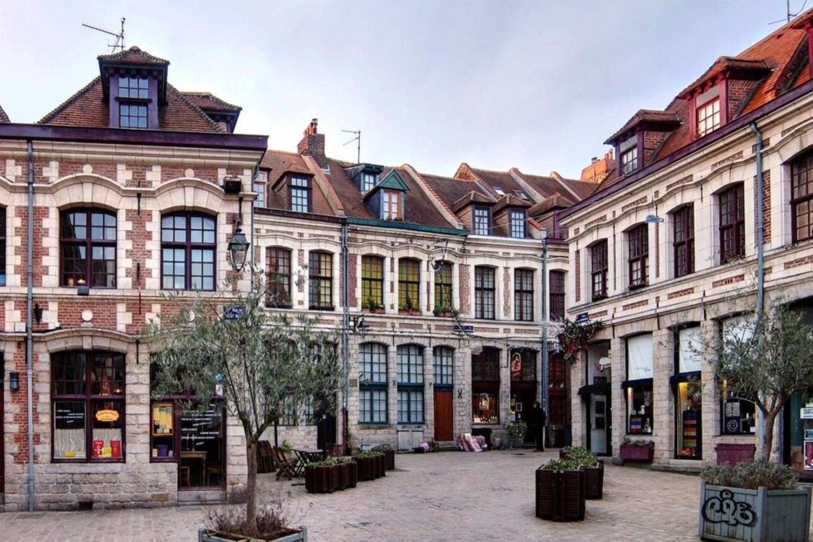 Duplex In The Heart Of Old Lille Terrace + Parking 아파트 외부 사진